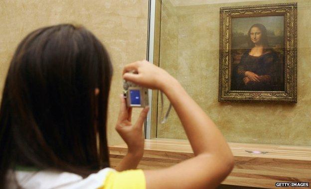 Photographing the Mona Lisa