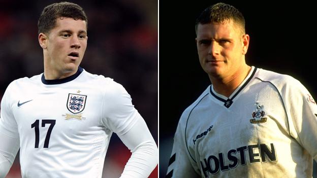 Ross Barkley and Paul Gascoigne