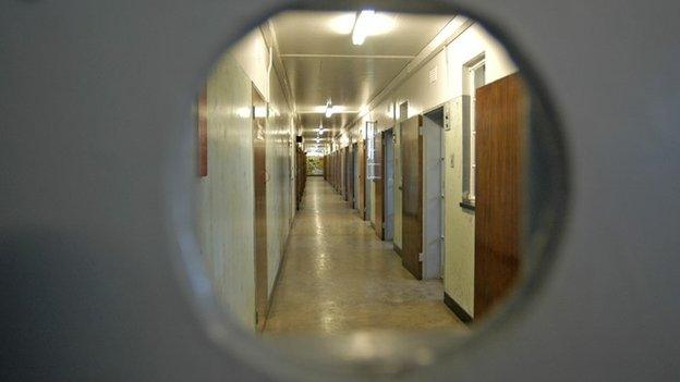 Nelson Mandela's former cell on Robben Island