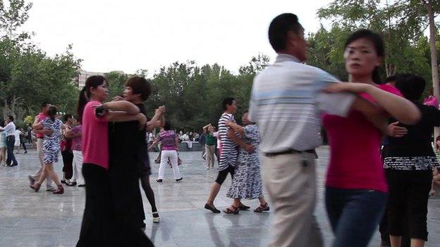 Dancing Grannies in China