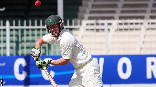 Ed Joyce produced a classy knock for Ireland on Wednesday