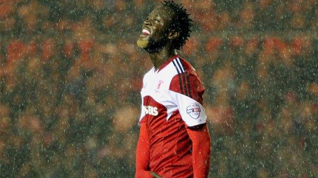 Middlesbrough forward Kei Kamara