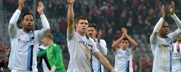 Manchester City beat Bayern Munich