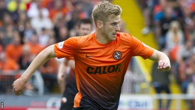 Dundee United's Stuart Armstrong