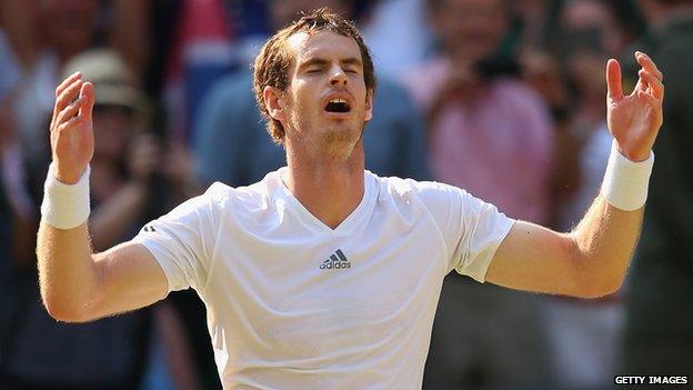 Andy Murray wins Wimbledon for the first time