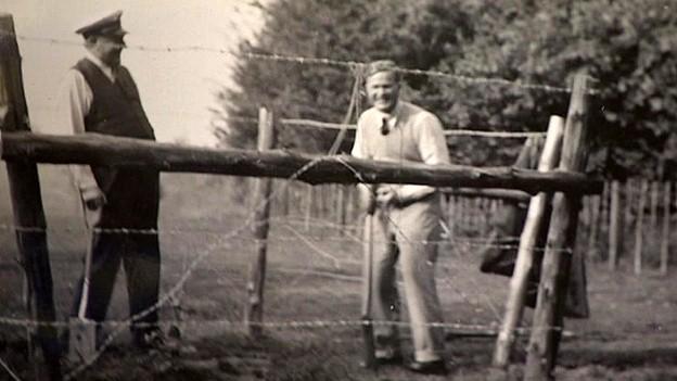 Christopher Boardman planting the Hitler oak at How Hill