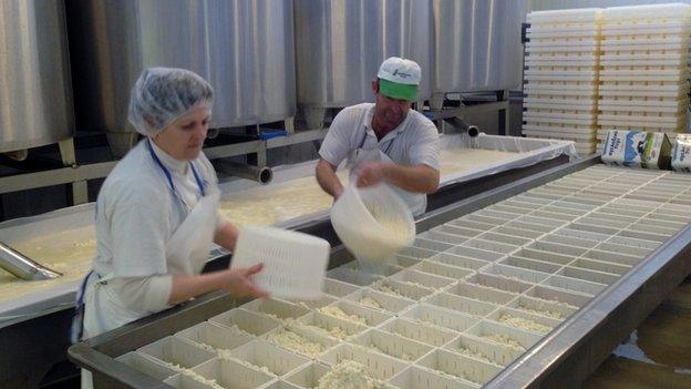 Arvanitis feta production