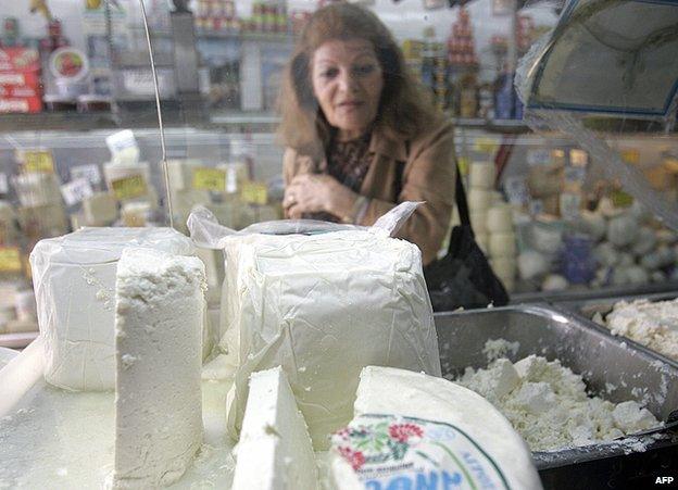 Feta cheese - file pic