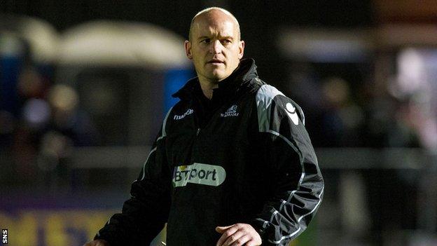 Glasgow Warriors head coach Gregor Townsend