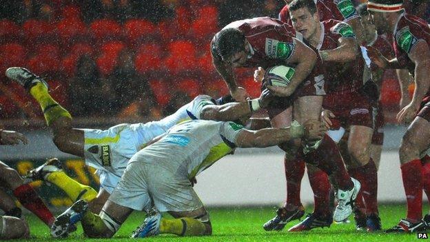 Scarlets against Clermont Auvergne on Saturday