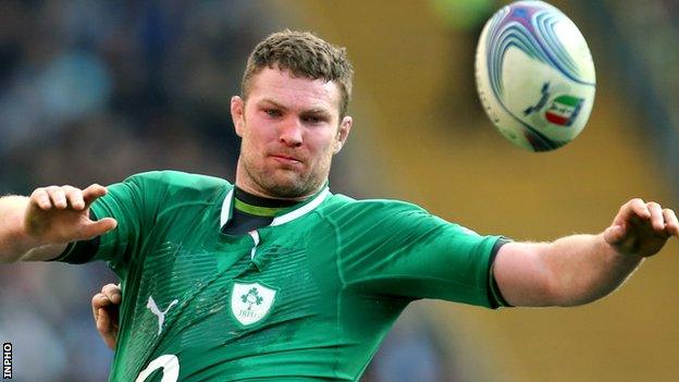 Ireland forward Donnacha Ryan