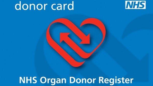 Donor card