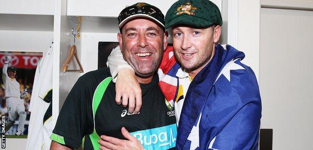 Darren Lehmann & Michael Clarke