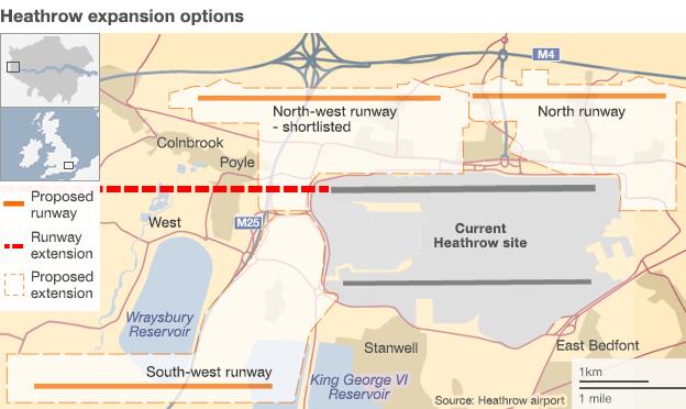 Graphic: Expanding Heathrow