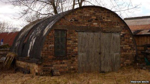 Nissen-style hut