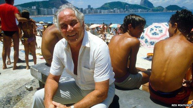 Ronnie Biggs in Rio, 1985