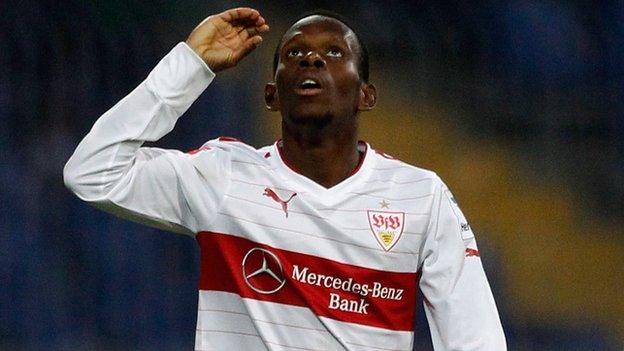 Stuttgart and Guinea winger Ibrahima Traore