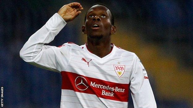 Stuttgart and Guinea winger Ibrahima Traore