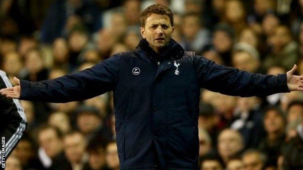 Tottenham caretaker boss Tim Sherwood