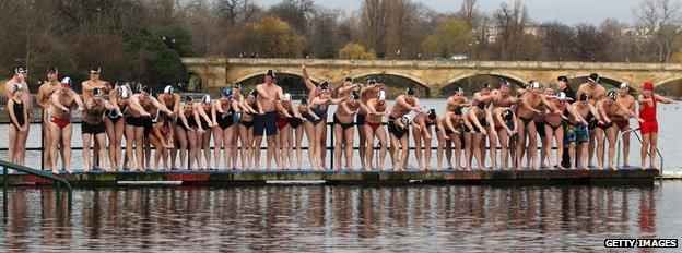 Serpentine swimmers