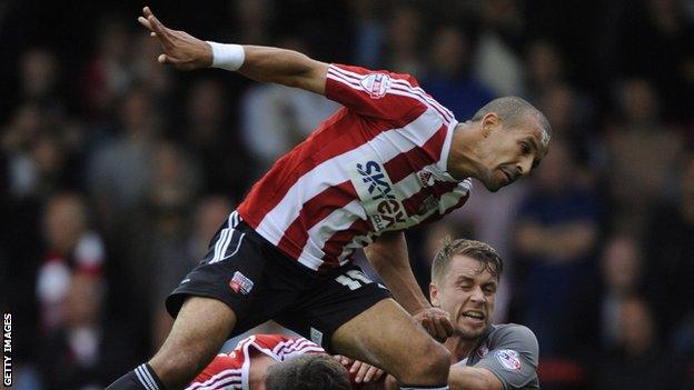 Brentford forward Farid El Alagui