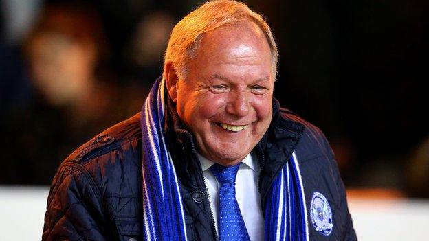 Peterborough United director of football Barry Fry