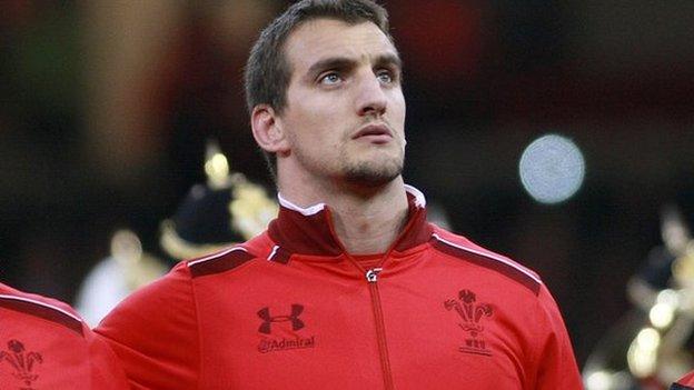 Wales captain Sam Warburton