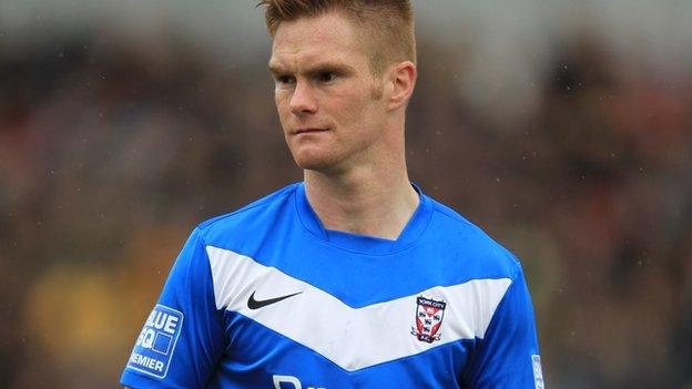 York City striker Jason Walker