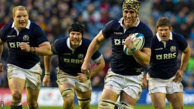 Scotland will play 12 internationals in 2014