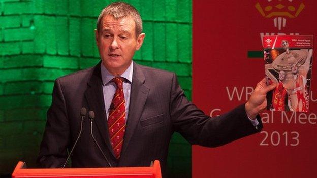WRU chief Roger Lewis