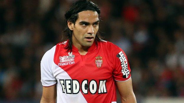 Monaco striker Falcao