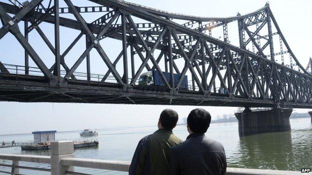 Friendship bridge in Dandong