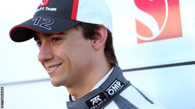 Esteban Gutierrez of Mexico and Sauber F1 is seen during Formula One winter testing at Circuito de Jerez on February 8, 2013 in Jerez de la Frontera, Spain.