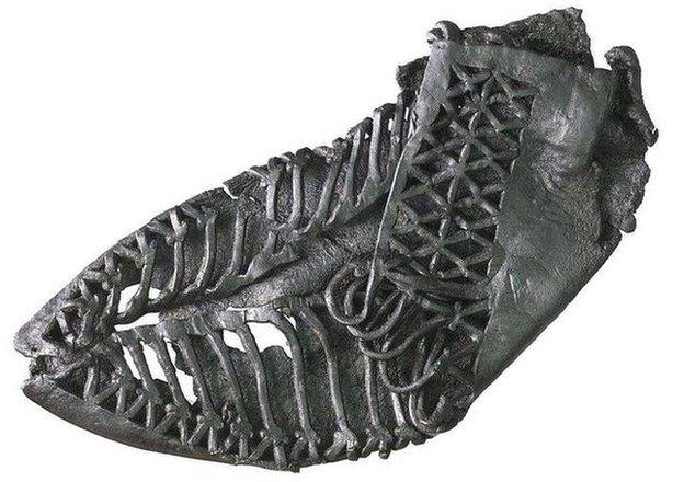 Roman shoe from Walbrook dig