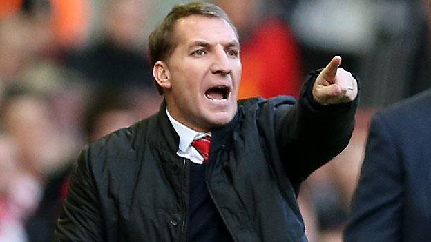 Liverpool manager Brendan Rodgers