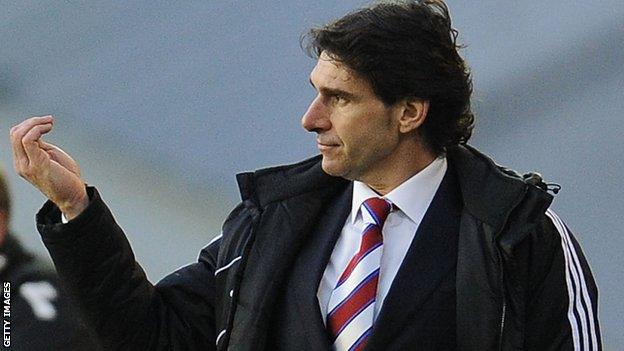 Middlesbrough boss Aitor Karanka