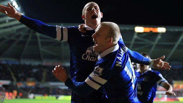 Ross Barkley celebrates