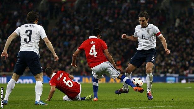 Chile showed their quality with victory over England at Wembley in November