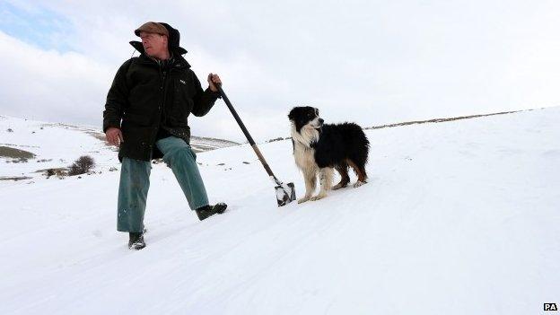 Hill farmer Gareth Wyn Jones