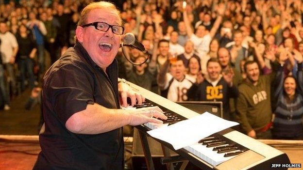 Ford Kiernan at the Clutha comedy gig at Glasgow's O2 Academy