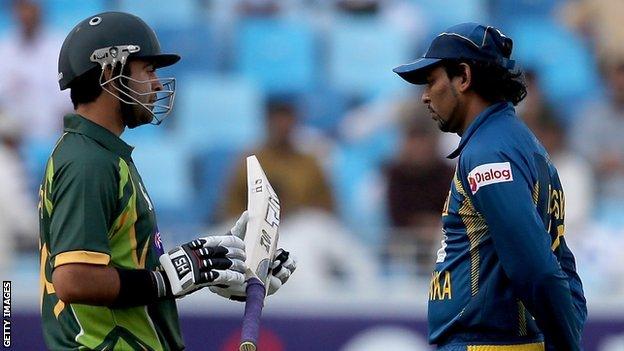 Ahmed Shehzad (left) and Tillakaratne Dilshan