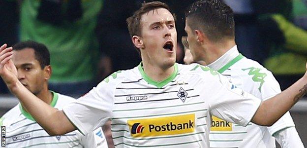 Max Kruse has scored eight goals already this season for Borussia Monchengladbach