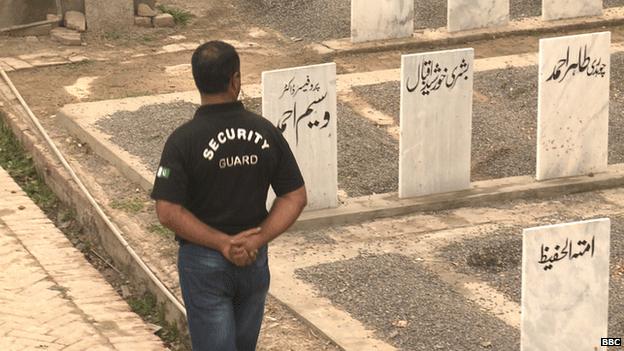 Ahmedi graveyard in Lahore