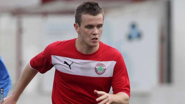 Cliftonville defender Jaimie McGovern