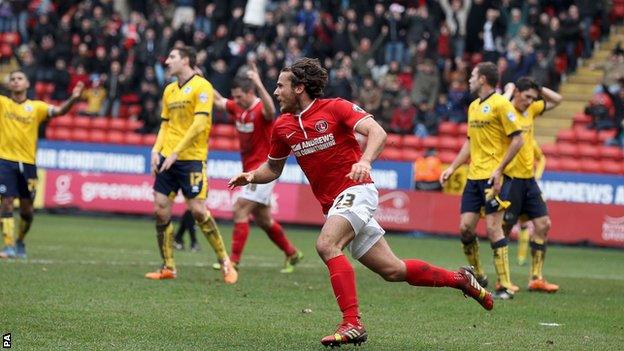 Charlton's Lawrie Wilson