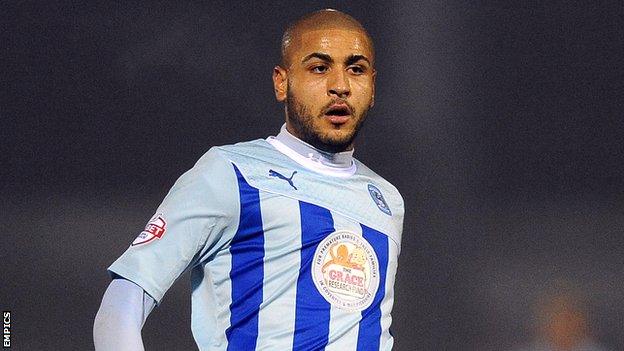 Coventry City striker Leon Clarke