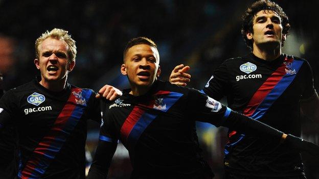 Crystal Palace's Dwight Gayle