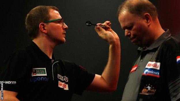 Mark Webster and Raymond van Barneveld