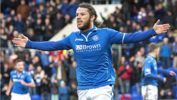 St Johnstone's hat-trick hero Stevie May