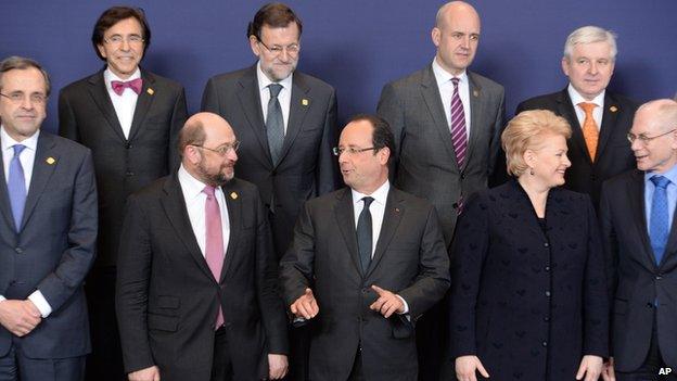 European Council - family photo, 19 Dec 13